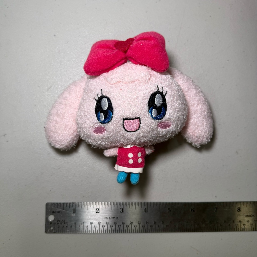 Banpresto Tamagotchi Coffretchi Plush Pink Sherpa Anime Stuffed Toy 2013 Japan